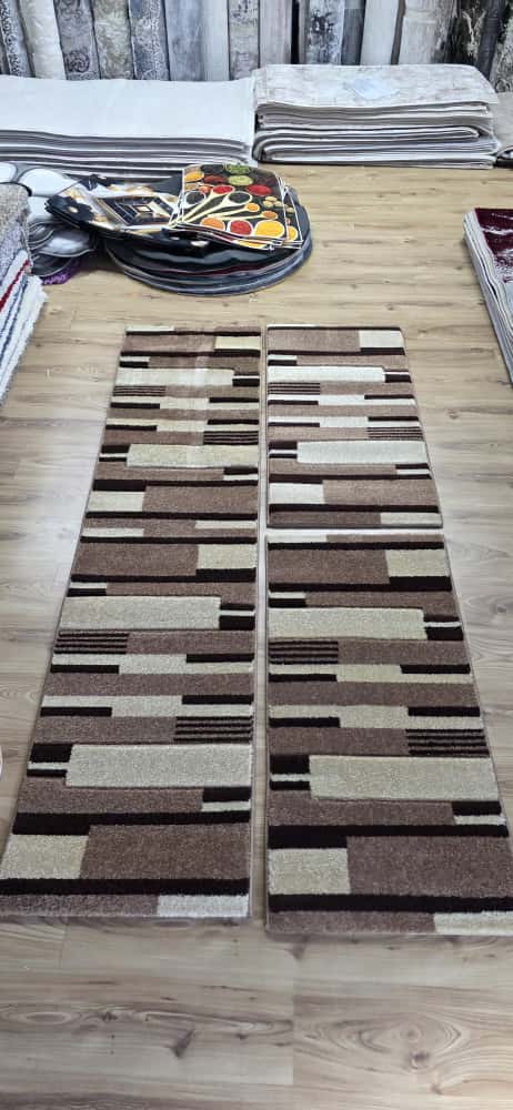 Set Dormitor Frize 3 Piese Maro / Bej