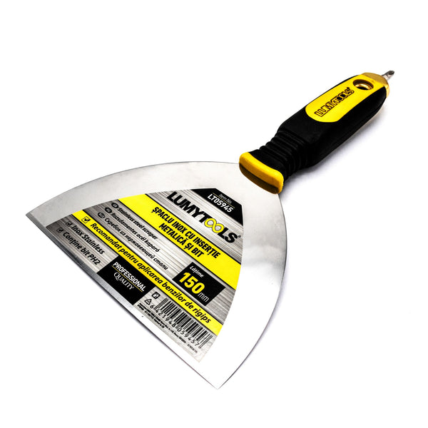 Spaclu Inox Cu Insertie Metalica Si Bit