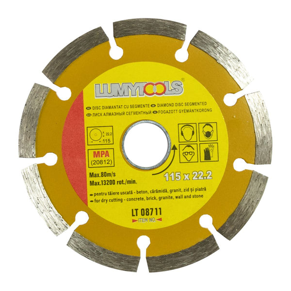 Disc Diamantat Cu Segmente 115x22.2 LT08711