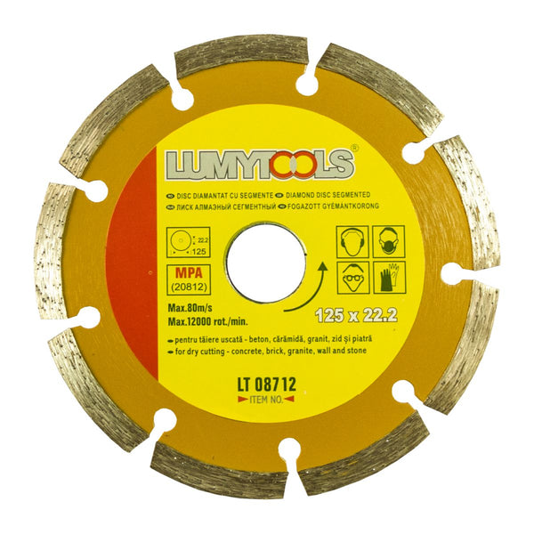 Disc Diamantat Cu Segmente 125x22.2 LT08712