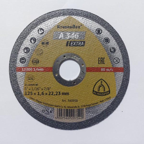 Panza Flex 125 x 1.6 x 22.23 mm