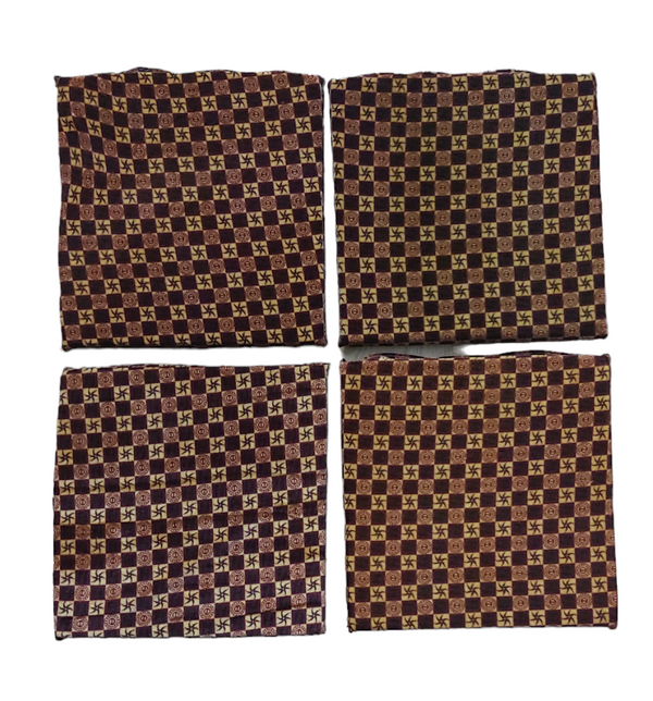 Set 4 Pernute Scaun Model Geometric