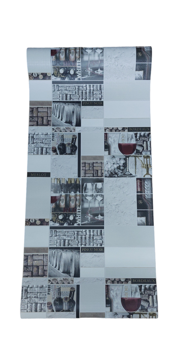 Tapet Foto Clasic Model Sticle Vin