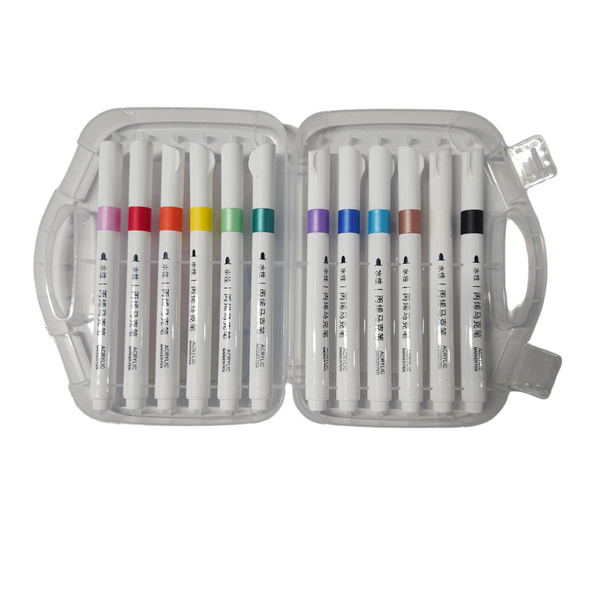 Set 12 Marker Acrilic
