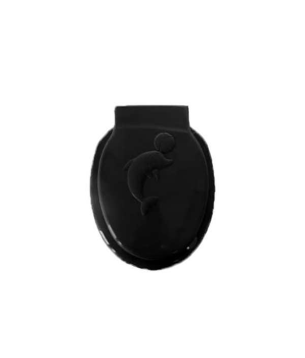 Capac WC, Universal, Negru