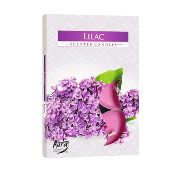 Lumanari Parfumate  6 Pastile, Liliac