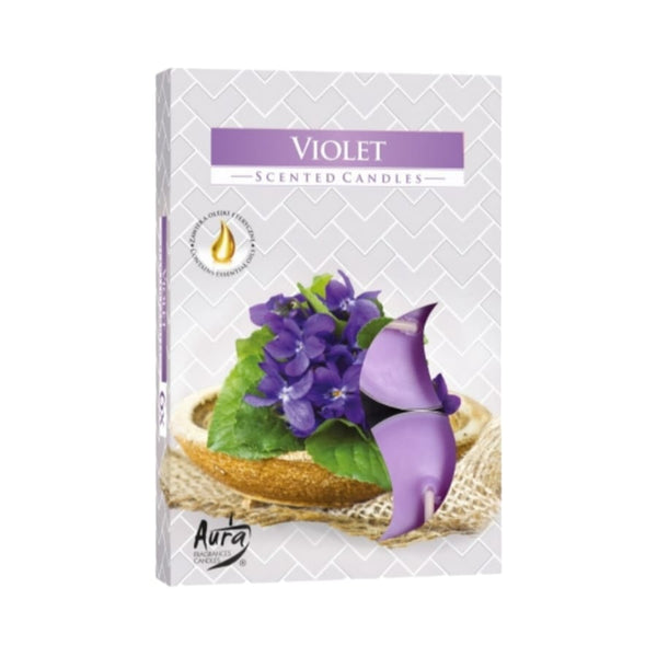 Lumanari Parfumate  6 Pastile, Violet