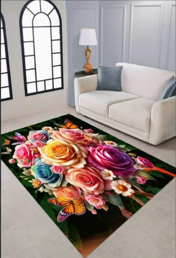 Covor Antiderapant Floral M31