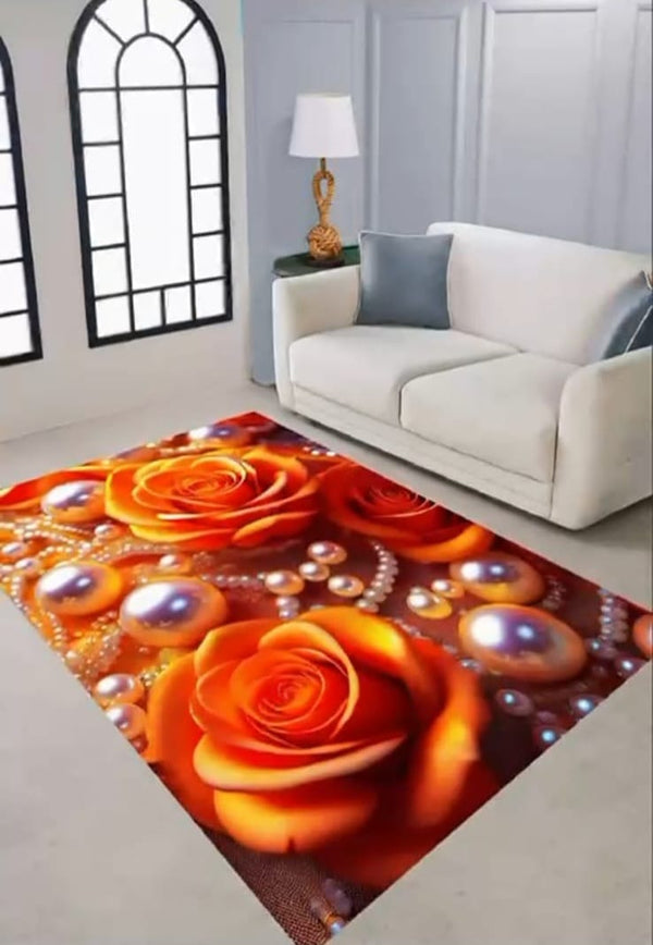 Covor Antiderapant Floral M33
