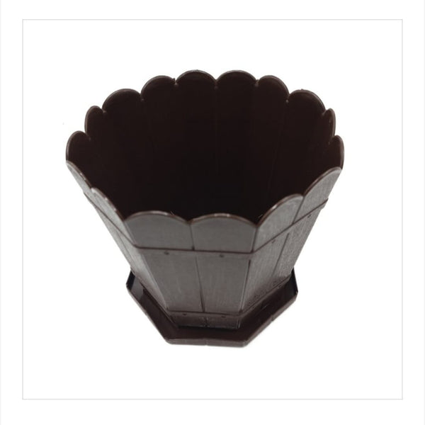 Ghiveci Rustic Maro Inchis 32l