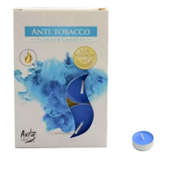 Lumanari Parfumate  6 Pastile, Anti-Tabac